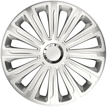 Jeu de enjoliveurs de roue 4 pièces Trend Silver 14 pouces