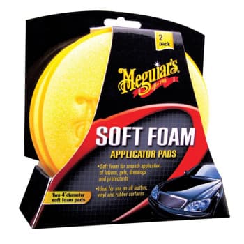 Tampons applicateurs en mousse souple Meguair&#39;s