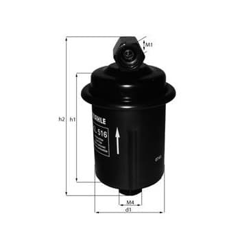 Filtre à carburant KL 516 Mahle