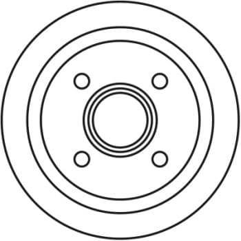 Tambour de frein 2739-S ABS