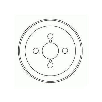 Tambour de frein 2366-S ABS