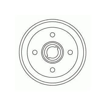 Tambour de frein 5125-S ABS