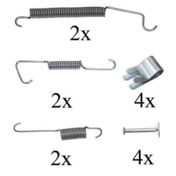 Kit d'accessoires, mâchoire de frein