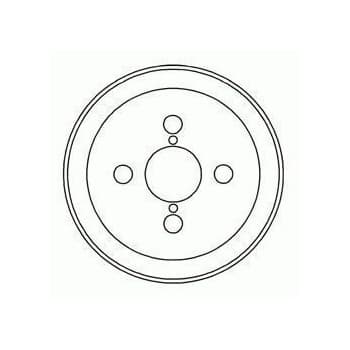 Tambour de frein 2367-S ABS