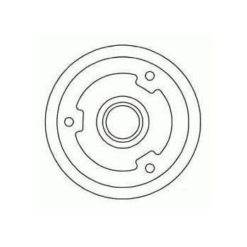 Tambour de frein 5333-S ABS
