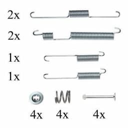 Kit d'accessoires, mâchoire de frein