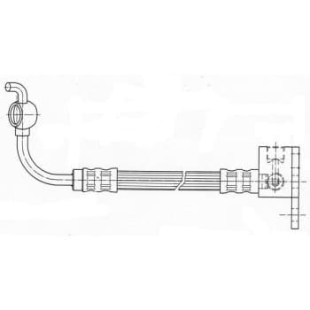 Flexible de frein SL 3763 ABS