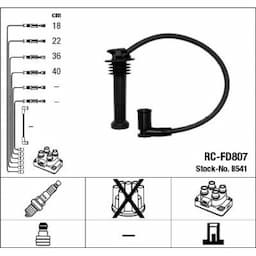 Kit de câbles d'allumage 8541 NGK