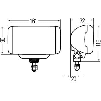 Projecteur antibrouillard