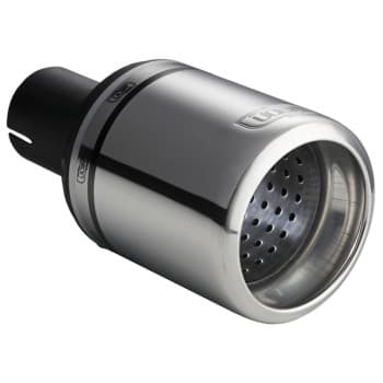 Embout d'échappement Ulter Sport - Rond 100mm Type 2 - Longueur 120mm - Montage ->50mm - Inox