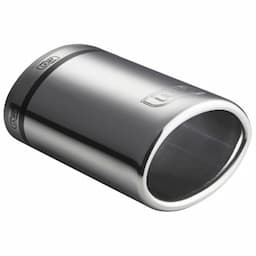 Embout d&#39;échappement Ulter Sport - Ovale 120x80mm - Longueur 120mm - Montage 50 à 70mm - Inox