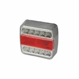 Feu arrière 5 fonctions 10 LED 100x10x37mm