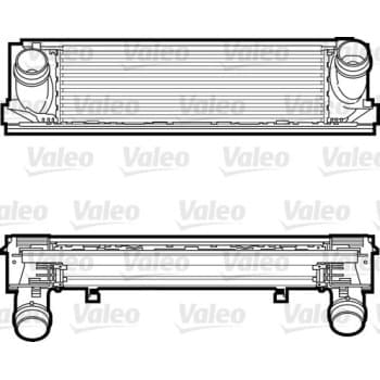 Intercooler, échangeur 818263 Valeo