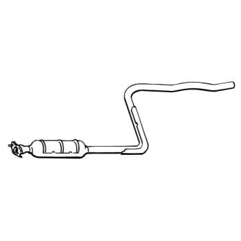 Silencieux central 23377 Walker