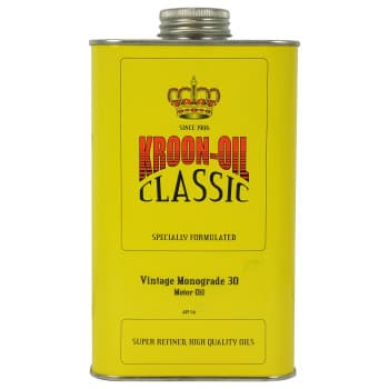 Huile moteur Kroon Oil Vintage Monograde 30 1L