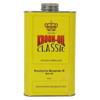 Huile moteur Kroon-Oil Running Inn Monograde 30 1L