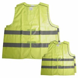 Gilet de sécurité famille costume 2 adultes + 2 enfants