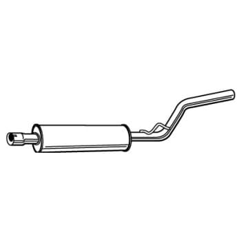 Silencieux central 23303 Walker