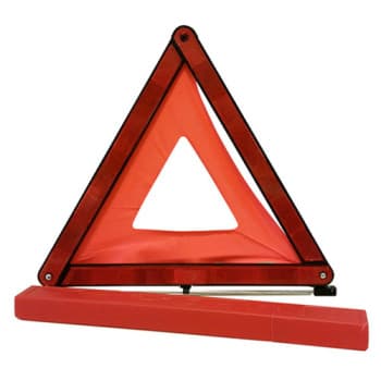 Triangle d&#39;avertissement compact