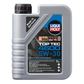 Huile moteur Liqui Moly Top Tec 4600 5W30 C3 1L