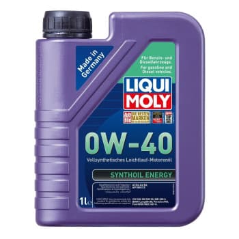 Huile moteur Liqui Moly Synthoil Energy 0W40 A3/B4 1L