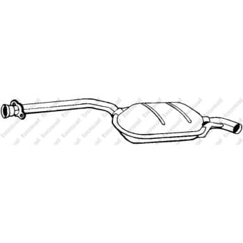 Silencieux central 175-185 Bosal
