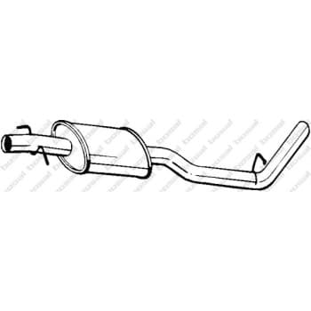 Silencieux central 200-307 Bosal