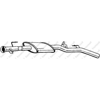 Silencieux central 200-361 Bosal