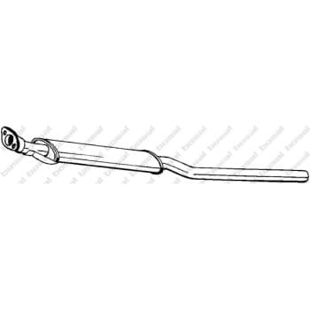 Silencieux central 228-209 Bosal