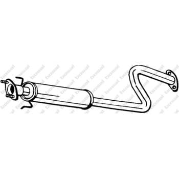 Silencieux central 278-111 Bosal