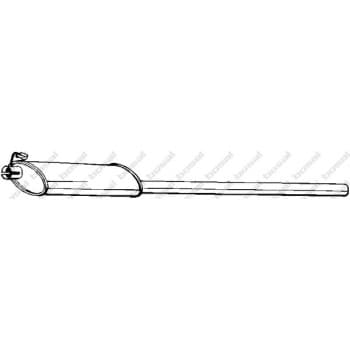 Silencieux central 281-229 Bosal