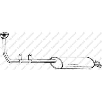 Choc avant 281-687 Bosal