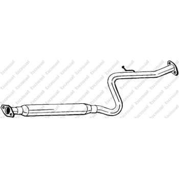 Silencieux central 281-743 Bosal