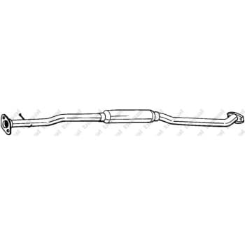 Silencieux central 283-381 Bosal