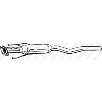Silencieux central 283-705 Bosal
