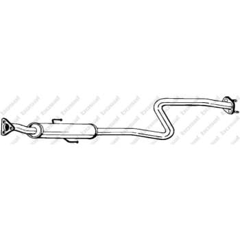 Silencieux central 284-731 Bosal