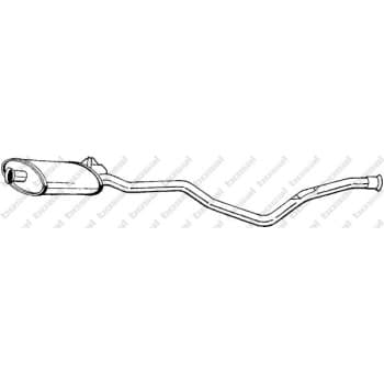 Silencieux central 285-037 Bosal