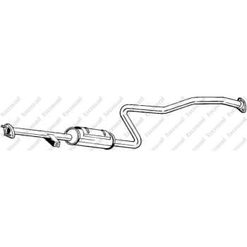 Silencieux central 285-111 Bosal