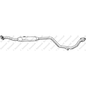 Silencieux central 285-275 Bosal
