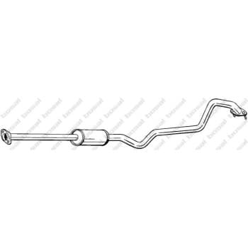 Silencieux central 288-063 Bosal