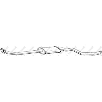 Silencieux central 288-101 Bosal
