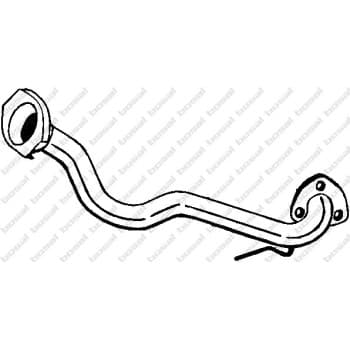 Tuyau d'échappement 730-207 Bosal