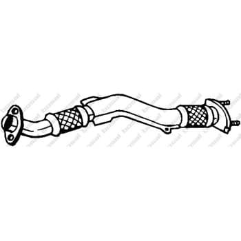 Tuyau d'échappement 750-139 Bosal