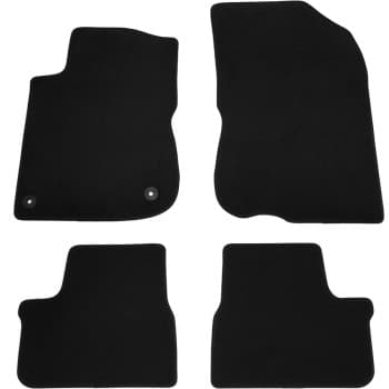 Tapis Velours pour Peugeot 208 2012-4 pièces