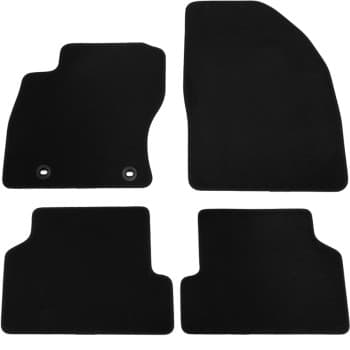 Tapis en velours pour Ford Focus 2005-2011 4 pièces