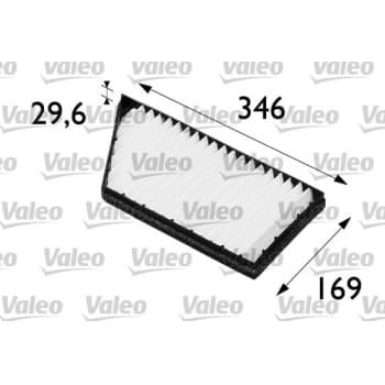 Filtre, air de l'habitacle CLIMFILTER COMFORT 698488 Valeo
