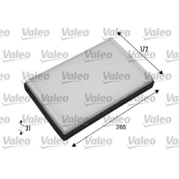 Filtre, air de l'habitacle CLIMFILTER COMFORT 698770 Valeo