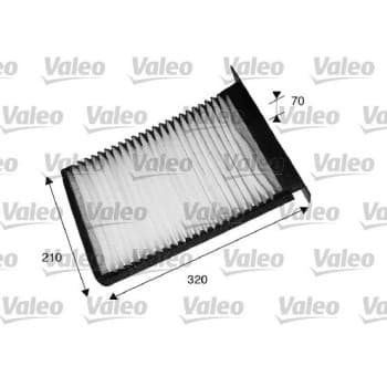 Filtre, air de l'habitacle CLIMFILTER COMFORT 698799 Valeo