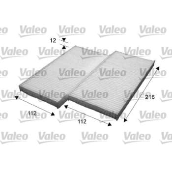 Filtre, air de l'habitacle CLIMFILTER COMFORT 715639 Valeo