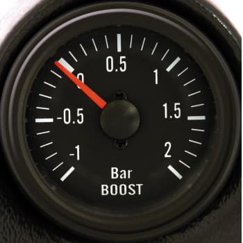 Performance Instrument Black Turbo pression +2.0&gt; 1 bar 52mm